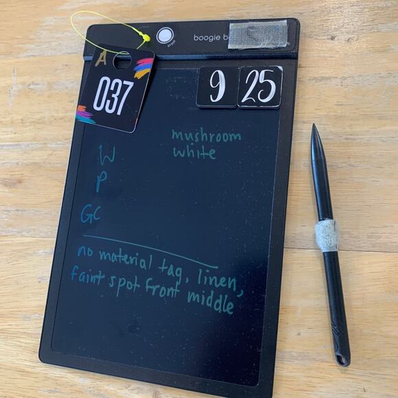 Lafayette 148 New York Shirt Womens Small Button Up Striped Linen Shirttail Hem - Picture 9 of 10